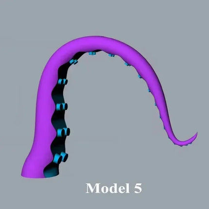 Halloween Inflatable Octopus Tentacle Giant Purple Tentacle With Blower LED For Outdoor Events Commercial Stage Roof Party