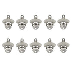 10PCS-silver