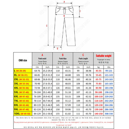New Big Size Winter Pant Men Thick Fleece Lined Jogger Cotton Padded Warm Work Trouser Male Plus Large Sweatpant 9XL 10XL Autumn