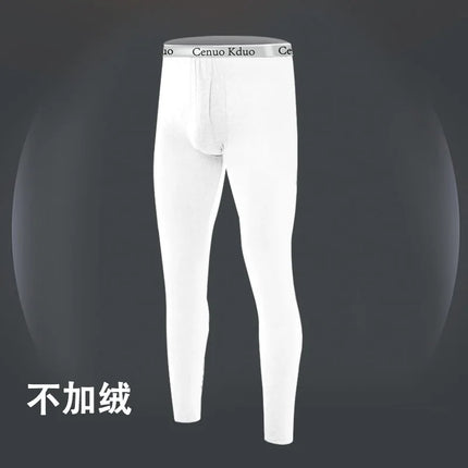 New Winter Men's Sweatpants Korean Fashion Thick Warm Wide Leg Straight Loose Track Pants Male Casual Thermal Velvet Trousers