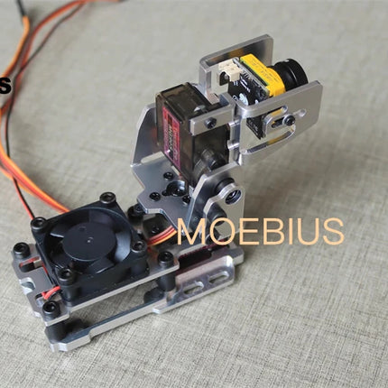 Metal Servos Pan Tilt Bracket Steering Engine Sky End Fpv Head Tracking Dual Axis Pan Tilt Model Camera 2