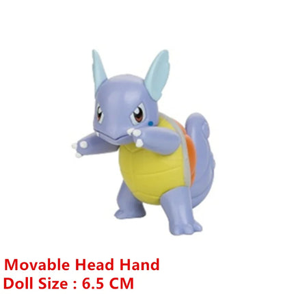New Pokemon 4-13Cm Cartoons Movie Anime Figure Pikachu Lucario Mewtwo Flying Dragon Pet  Action Figures Model Toy Birthday Gifts