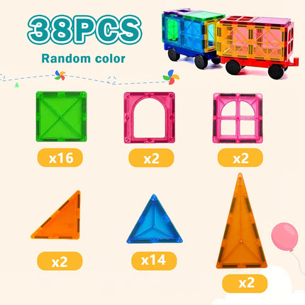Magnetic Building Blocks Magnetic Force Plate Children's Toys, Creative Toys Architect, Handheld Children's Gifts