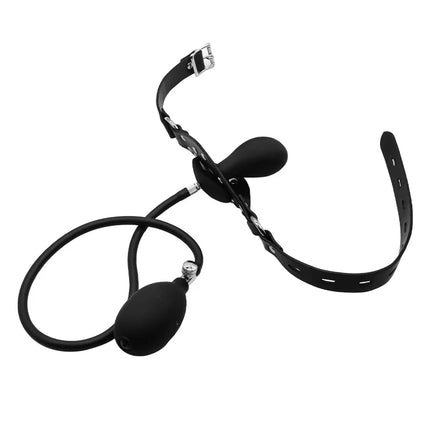 Inflatable Gag Open Mouth Gag Oral Dildo Plug Pump Restraint Slave Bondage Open Mouth Balls BDSM Sex Toys For Couples Adult Game
