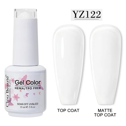 Clou Beaute 15ml HEMA TPO FREE Gel Nail Polish Vernis Semi Permanent UV Nail Art Varnish Lakiery Hybrydowe Manicure Gel Polish