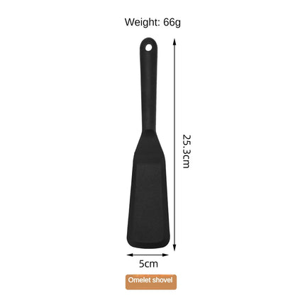 1/10PCS Food-Grade Silicone Kitchen Tools Set, Heat-Resistant Slotted Spoon for Non-Stick Cookware & Hot Pot, Multi-Use Strainer