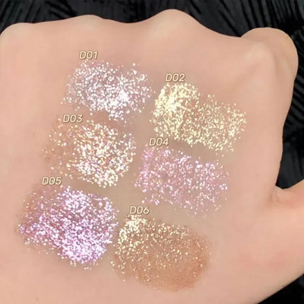 Glittering Eyeshadow Pen Face Makeup Highlighter Stick Long lasting Shiny Diamond Pink Silkworm Champagne Gold Eyeliner Gel Pen