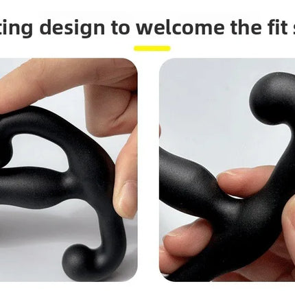 Men Adult Masturbator Prostate Massager Stimulate  Soft Silicone Anal Plug G spot Stimulator For Men Woman Couple Gay Sex Toy18+