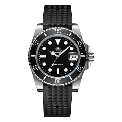 ADDIESDIVE Classic Men's Quartz Watch 20Bar Waterproof Super Luminous Diving Watches Stainless Steel Ceramic Bezel MY-H3-2 Watch