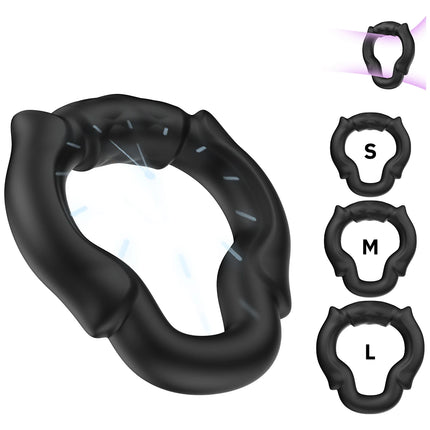 3pcs/set Cock Ring for Men Delay Ejaculation Penis Ring Sex Toys Lock Penisring Cockring Adult Male Sex Supplies