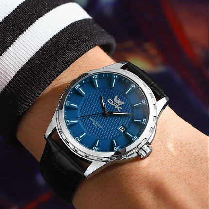 OPK Brand Men's Wristwatch Calendar Display Stainless Steel 6037