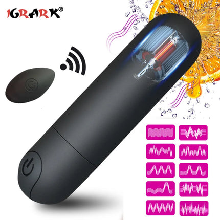 USB Charge Remote Control Mini Powerful Bullet Vibrator Clitoris Stimulator Vaginal Adult Sex Toys for Women Masturbator Shop