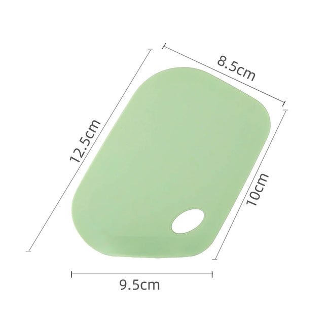 Silicone Dough Scraper Standing Baking Dough Pizza Cutter Pastry Slicer Blade Handheld Flour Scraper Kitchen Gadgets Tools