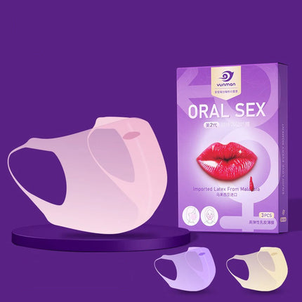Oral Membrane Sex Tongue Licking Penis Masturbation Ear-hangingThin NEW Soft Fruity Flavored Vaginal Film Adult Game Sex Product