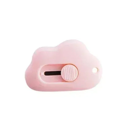 1/2/3/6PCS Cute Rabbit Cloud Color Mini Portable Utility Knife Paper Cutter Cutting Razor Blade Office Stationery Supplies
