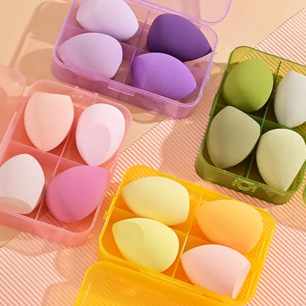 Magic Foundation Makeup Brush Set Soft Beauty Blender Gourd Shaped Makeup Sponge Loose Powder Brush Cosmetic Tools Kit