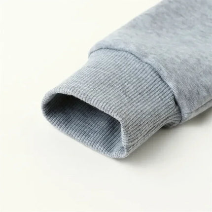 Fashion Kids Boy Hooded Hoodies Children's Hoodies Spring Autumn Girls Casual Sweatshirt Kid Solid Color Pillovers Sweatshirt