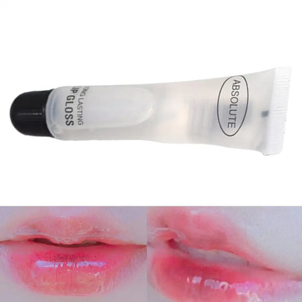 10pcs Big Lips Plumper Moisturizer Plumper Lip Gloss Long Lasting Sexy Big Lips Pump Transparent Waterproof Volume Lip Clear