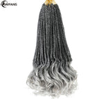 T Grey Color / 14inches / 1 Pack (16 Strands)