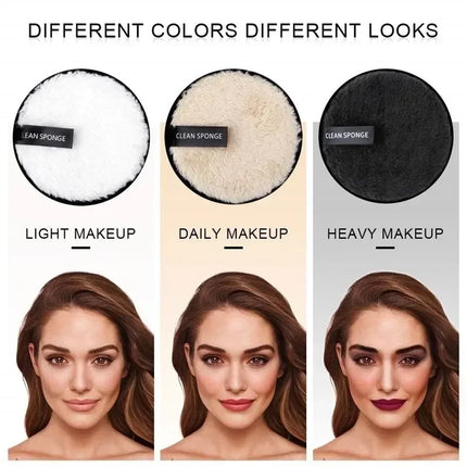 1PCS Makeup Remover Pads Cosmetics Reusable Face Towel Make-up Wipes Cloth Washable Cotton Pads Skin Care Cleansing Puff Tool