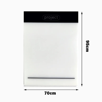 200 Sheets Transparent Waterproof Posted It Sticky Note Pads Notepads Posits for School Stationery Office Supplies