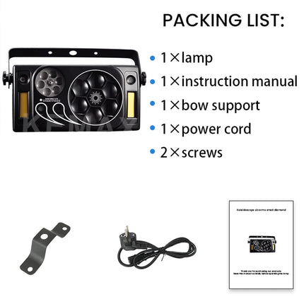 Dj Equipment 80W 6in1 Bee Eye Disco Party Lights DMX Beam Laser Strobe Gobo RGBW Sound Control Stage Effect Light For Christmas