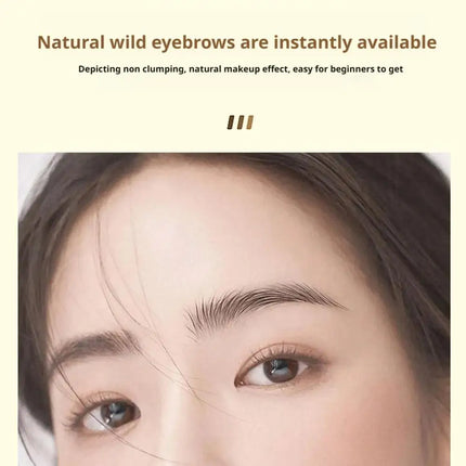 Ultra Fine Double Ended Eyebrow Pencil Waterproof Sweatproof Long Lasting Natural Hair Like Strokes Beginner Friendly with Brush