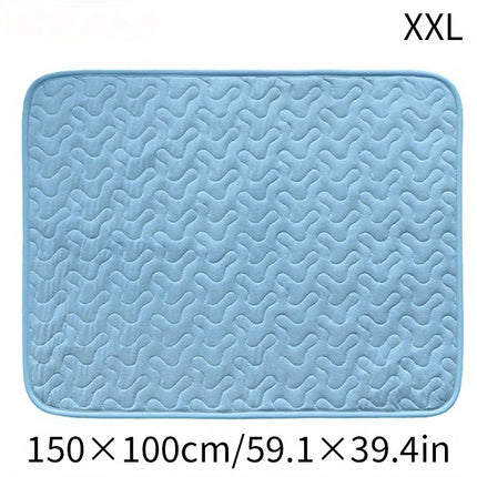 KEMORELA  Dog Cooling Mat Summer Lightweight And Easy To Clean Keep Pets Cool All Summer Long Medium And Large Dogs Pet Supplies