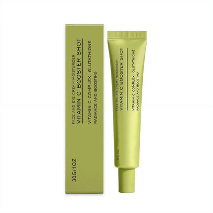 Vitamin C Booster Shot Face Cream With Glutathione And Niacinamide For Dark Spot Care,Improves Fine Lines,Korean Glass Skin Care