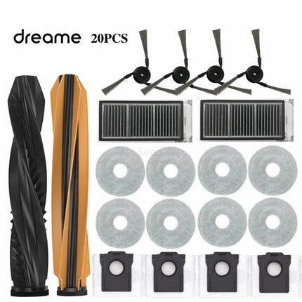 Dreame X50 Ultra / S40 Enhanced Edition Robot Vacuum Cleaner Accessories Main Roller Side Brush Hepa Filter Mop Dust Bag Parts