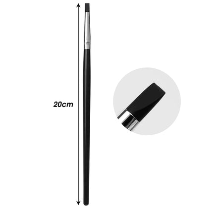 Silicone Eyeliner Brush Blade Multi-purpose Eyebrow Lipstick Brushes Easy To Use Nail Painting Pen Eyes Shaping Modeling Tools