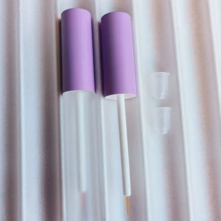 10-100pcs 10ml Empty Eyeliner Bottles Plastic Eyelash Glue Tube Containers Eyelash Growth Liquid Bottles Eyeliner Bottles