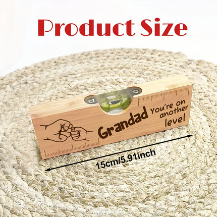 Rectangle 2D Wooden Bottle Opener Featuring The Phrase 'Grandad You'Re on Another Level', Perfect  Birthdays Holidays Gifts Toys