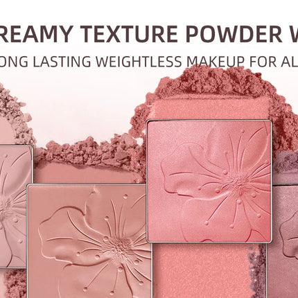 CATKIN Eternal Love Rosy Cranes Blush Drunk In Flower Long-lasting Natural Blush