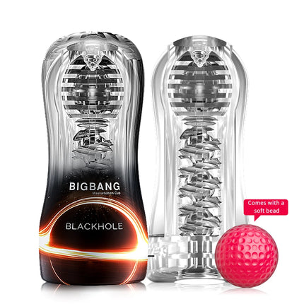 Transparent Masturbation Cup Glans Stimulator Ball Sex Toy for Man Male Masturbator Sex Toys for Men Massager Adult Sex Trainer