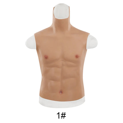 KnowU Muscle Suit Silicone Fake Chest Male Muscle for Cosplay Cross-dressing realistic Hunk silicone muscles