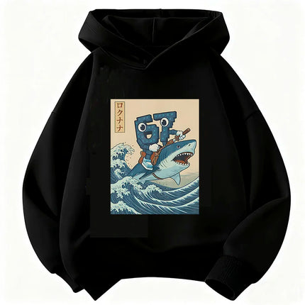 Funny Six Seven Italian Brainrot 67 Number Graphic Print Hoodie Boy/Girl Long Sleeved Kids Comfortable Sweatshirt