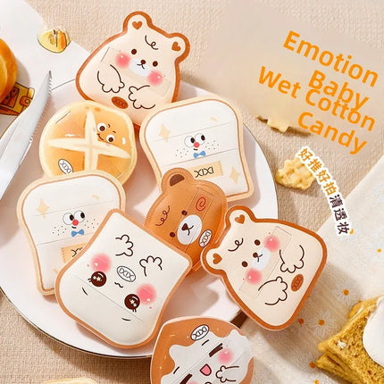 Ultra Soft Makeup Sponge Puff Air Cushion Foundation Powder Dry Wet Use Changing Large Size Water Softening Non Powder Eating