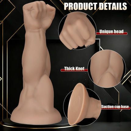 Huge Fist Hand Anal Plug Arm Dildo Vaginal Butt Dilator Deep Stimulator Anus Expander Big Dildo Masturbator Adult Anal Sex Toys