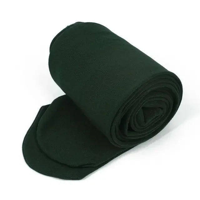 Women's Winter Thickened Leggings, Warm, High Waist, Solid Color, Velvet, for Female, Thickened Velvet Pantyhose, Stretchy Black Tights