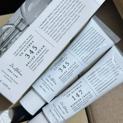 Dr.Althea Relief Cream Address Blemishes Repairing Barrier Moisturizer Improving Acne Marks Nourishing Antioxidant Skin Care