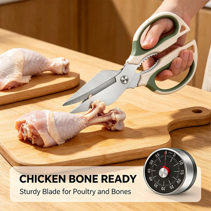 Multi-function Scissors Household Fish-killing Special Shears Roast Chicken and Duck Bones Vegetable Chopping Fish Food