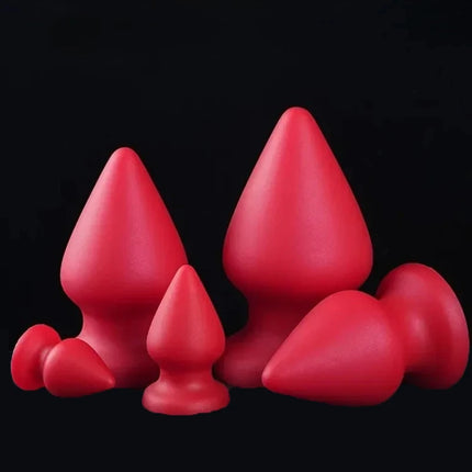 Fisting Butt Plug Training Dilator XXXL Small Huge Anal Plug Super Soft Anal Toys Suction Cup Big Sex Toy For Men Women Buttplug