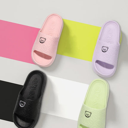 Non-slip Slippers Female Outer Wear 2024 New Bathroom Bathroom Indoor Home Sandals Female Summer Eva