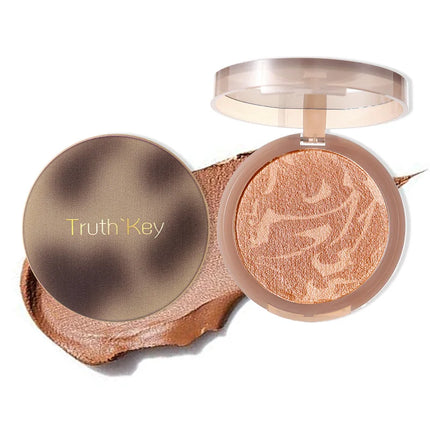 Truth'Key Mousse Bronzer,Matte Cement Brown Nose Shadow Facial Contouring Monochrome Natural Color Rendering 3D Makeup
