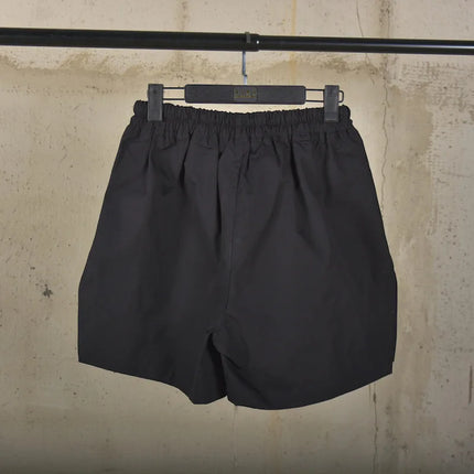 RO25 Dark High Street Shorts Men's Quarter Pants Zipper Drift Straps Summer Casual Split Shorts Versatile Shorts Retro