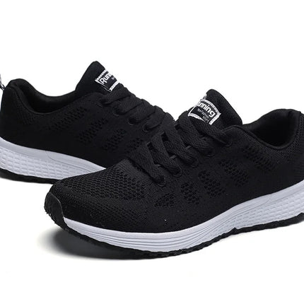 Women Casual Shoes Fashion Breathable Walking Mesh Flat Shoes Sneakers Women 2021 Gym Vulcanized Shoes White Female Footwear