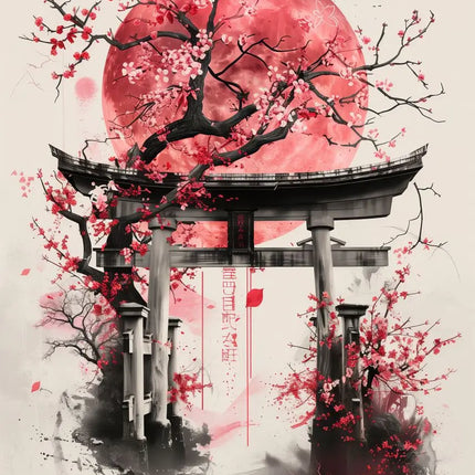 Landscape 500/1000/1200/2000PCS Jigsaw Puzzles Samurai Geisha Family Activity Games for Gameroom Bedroom Home Decor Frameless