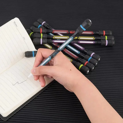 4/1Pcs Spinning Pen Rolling Finger Rotating Pen Gaming Trick Pen Stress Releasing Brain Training Toys for Kids Adults Students
