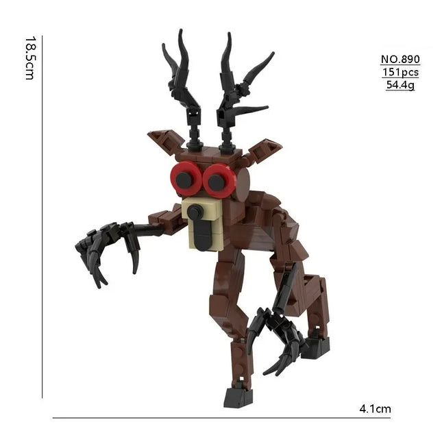 99 Nights In The Forest Deer Building Blocks Set 99 Nights In The Forest Deer blocks for boys christmats Toys Birthday Gifts